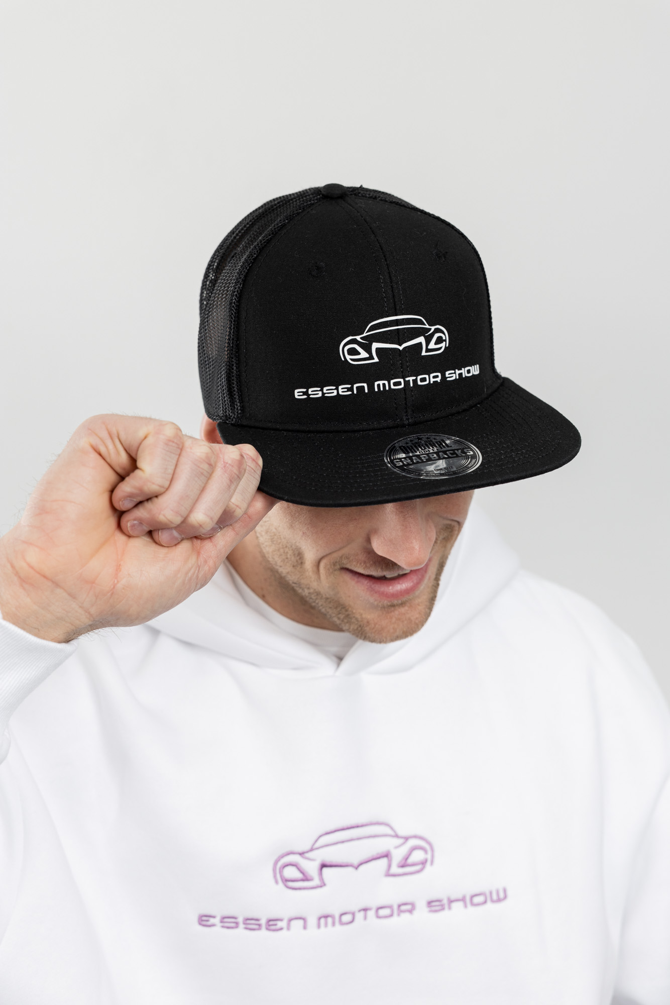 Snapback mit Verschluss - Rubber