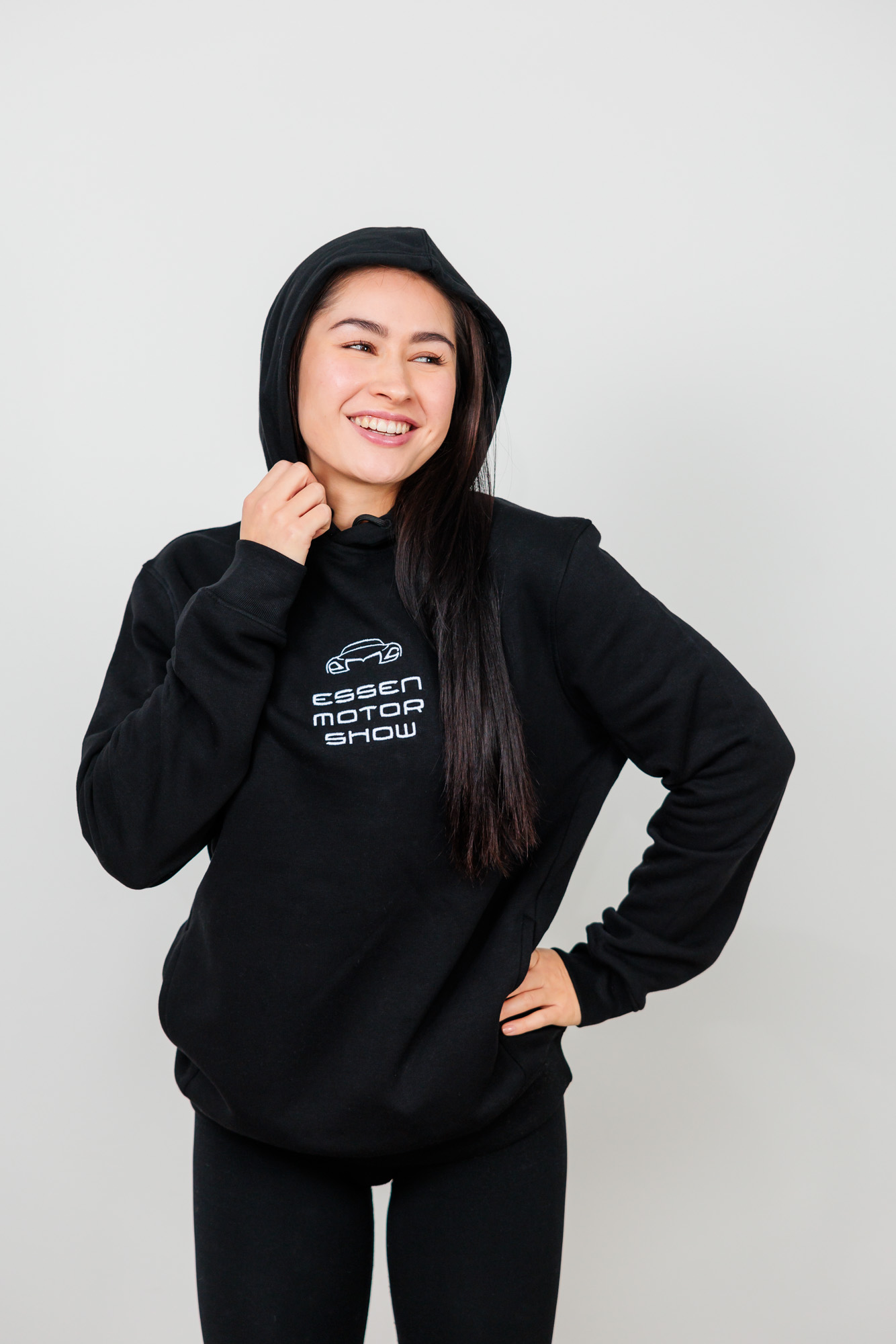 Hoodie Nice - Schwarz