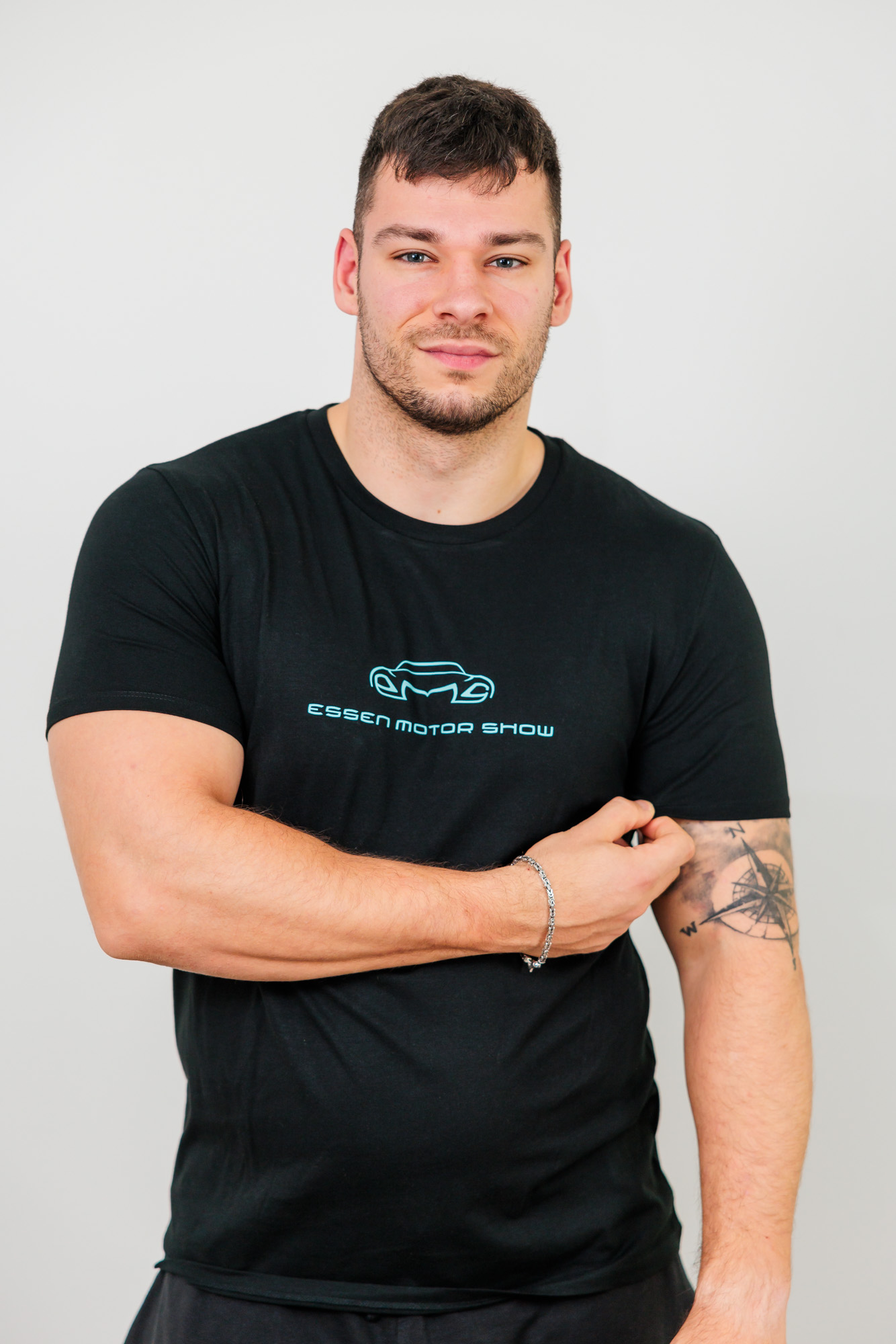 T-Shirt EMS - Schwarz