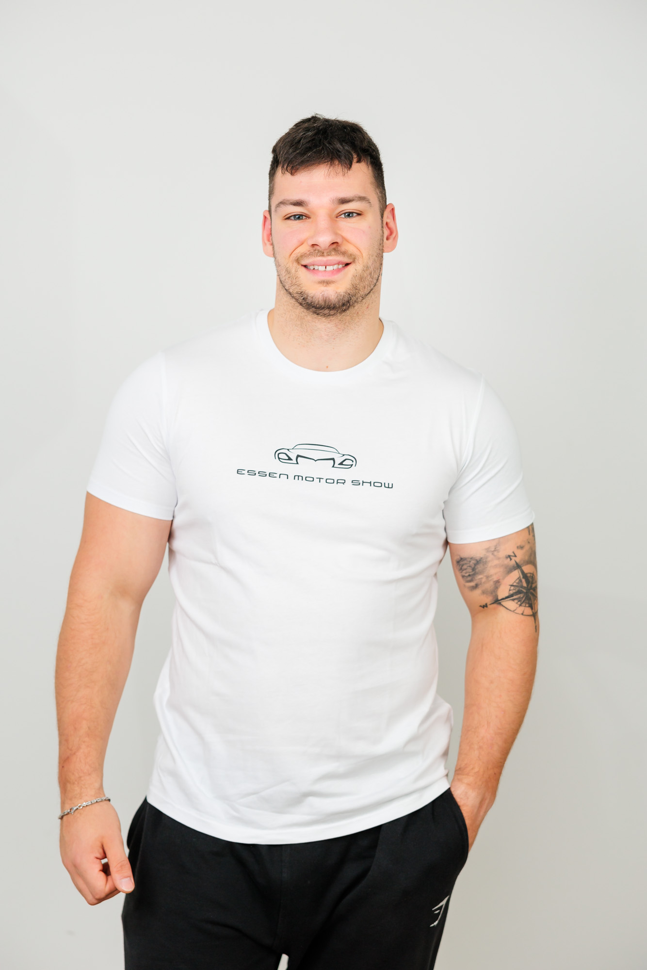 T-Shirt EMS - Weiß